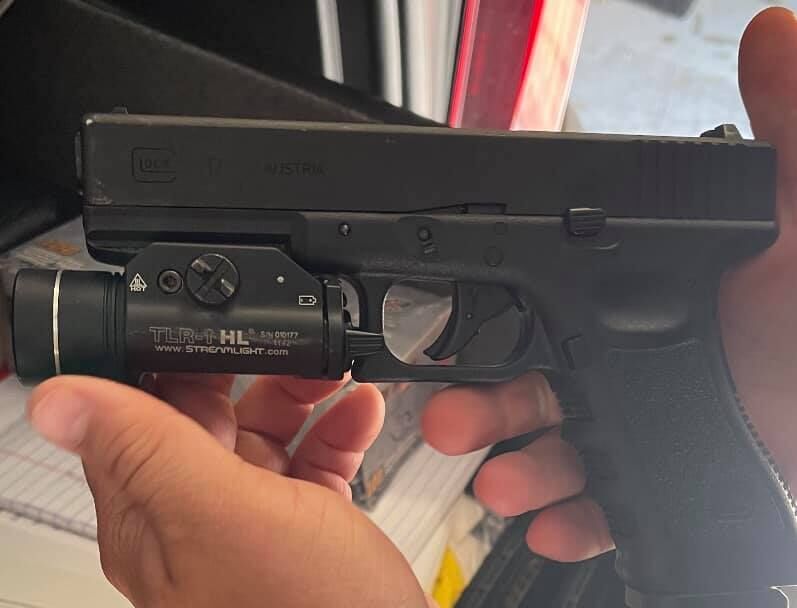 Pellet gun allegedly carried by alleged cop impersonator Zachery Trussell